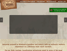 Tablet Screenshot of montanadra.com